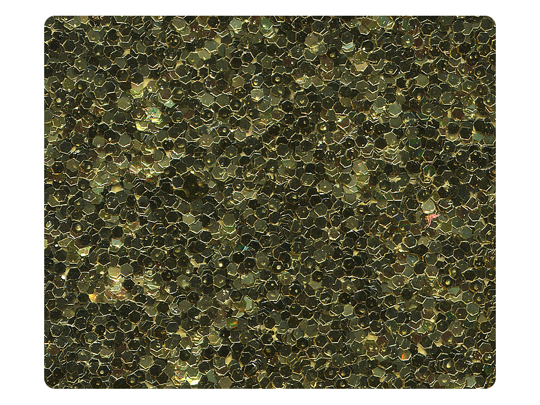 128 Gold Sparkle Fabric Swatch