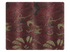 141 Copper_Gold Flower Fabric Swatch