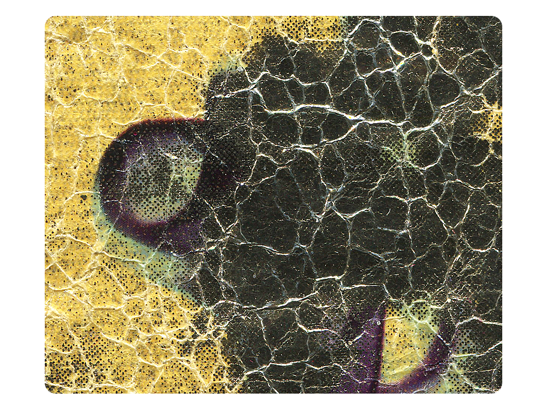 145 Gold Granite Satin Fabric Swatch