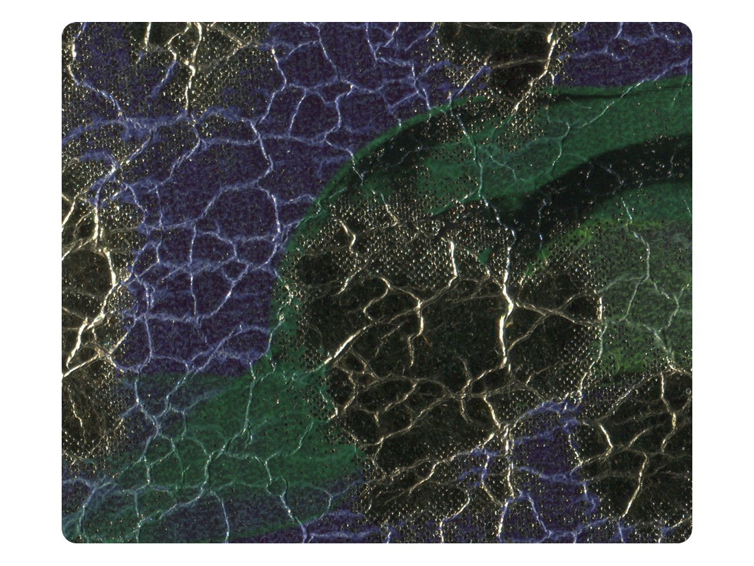 146 Blue Granite Satin Fabric Swatch