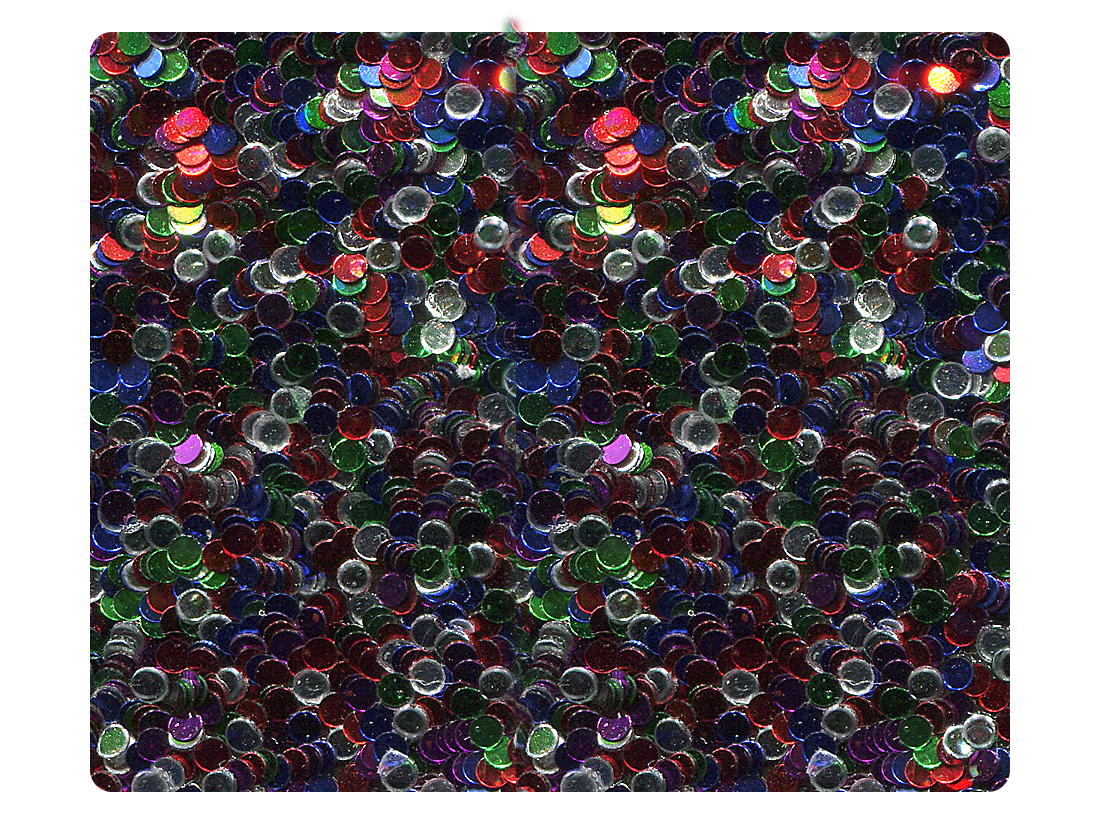 146 Blue Illusion Party Sparkle Fabric Swatch