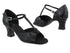 1609 85 Black Snake with 2.2" Thick Cuban Heel in the photo