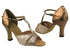 1617 125 Gold Stardust_F_T_171 Dark Tan Gold PU_B with 3" Heel in the photo