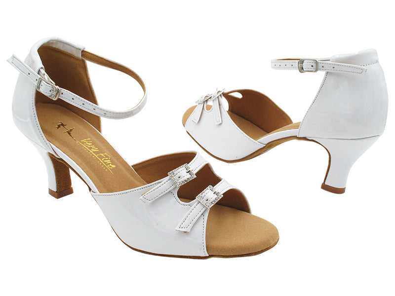 1620LEDSS White Patent with 2.5" Heel (2899) in the photo