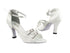 1620 191 White Flower Satin with 3" Heel in the photo