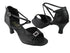1636 Black Stardust with 2.5" Low Heel in the photo