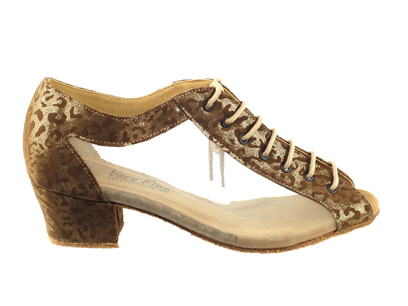 1643LEDSS Copper Velvet Leopard with 1.5" Medium Heel (2001) in the photo