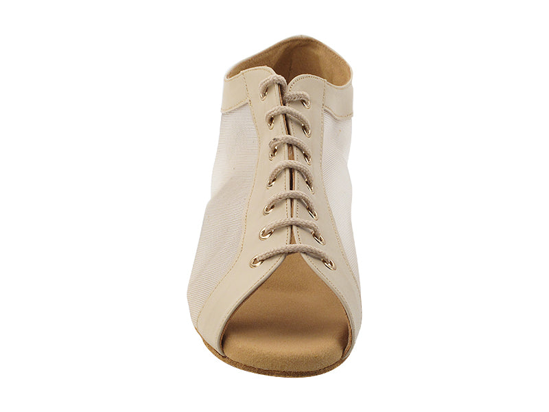 1643LEDSS 60 Tan Leather & Flesh Mesh with 1.5" Heel (2001) in the photo