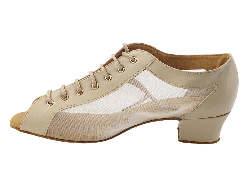 1643LEDSS 60 Tan Leather & Flesh Mesh with 1.5" Heel (2001) in the photo