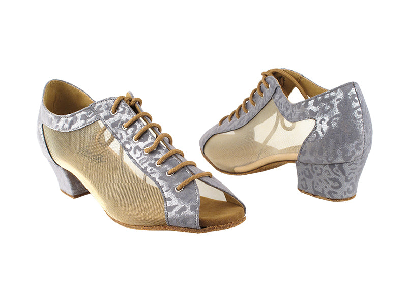 1643LEDSS Grey Velvet Leopard with 1.5" Medium Heel (2001) in the photo