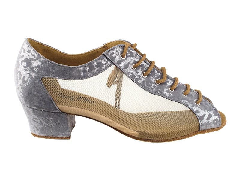 1643LEDSS Grey Velvet Leopard with 1.5" Medium Heel (2001) in the photo