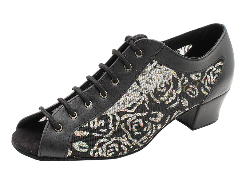 1643 Black Leather & 154 Mesh with 1.5" Heel (2001) in the photo