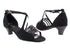 1651 Black Sparkle_H_Black Nubuck with 1.3" Heel in the photo