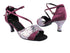 1659 187 Purple Illusion_H_Sparkle_111 Purple Satin with 2.5" Heel in the photo
