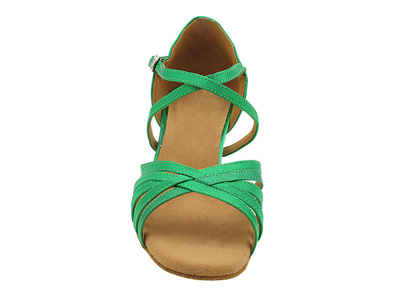 1670C 075 Green Satin_013 Green Illusion Scale_H with 1.5" Heel (2001) in the photo