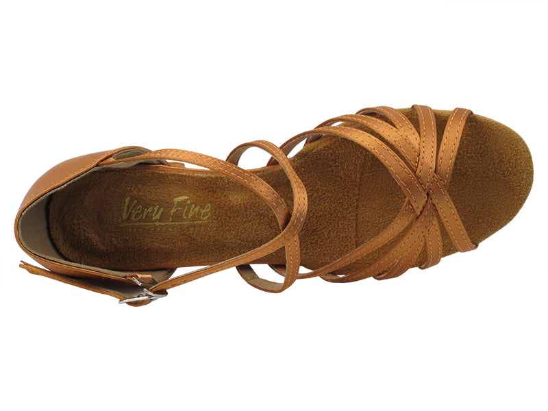 1670CG Dark Tan Satin