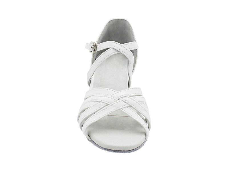 1670CG White Leather with 1.5" heel in the photo