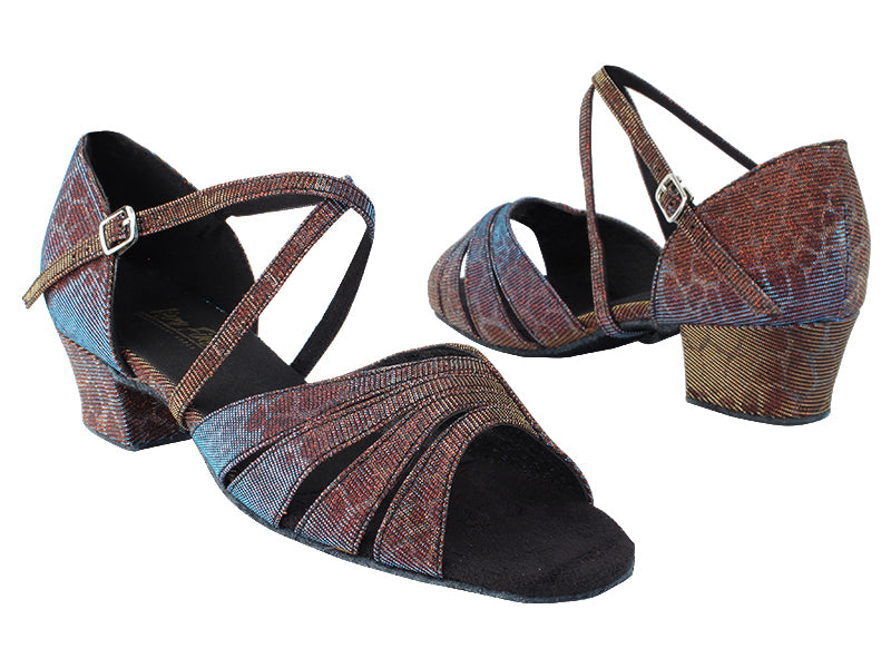 1680 95 Blue Illusion_X-Strap Arch with 1.5" Medium Heel in the photo