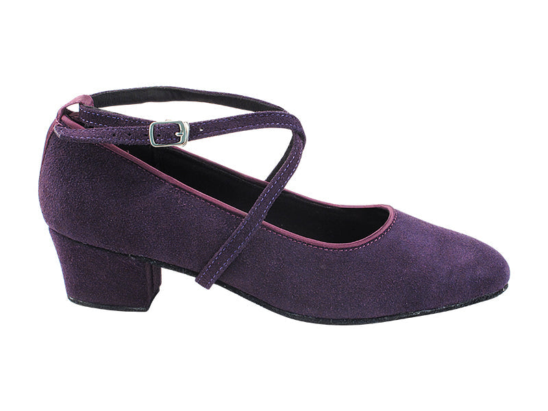 1682 281 Purple Suede_X-Strap with Loop with 1.5" Heel (2001) in the photo