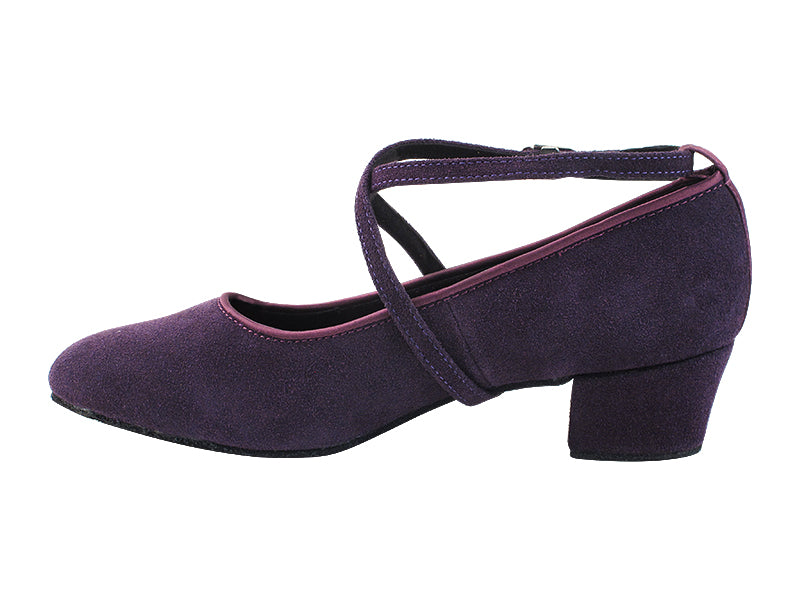 1682 281 Purple Suede_X-Strap with Loop with 1.5" Heel (2001) in the photo