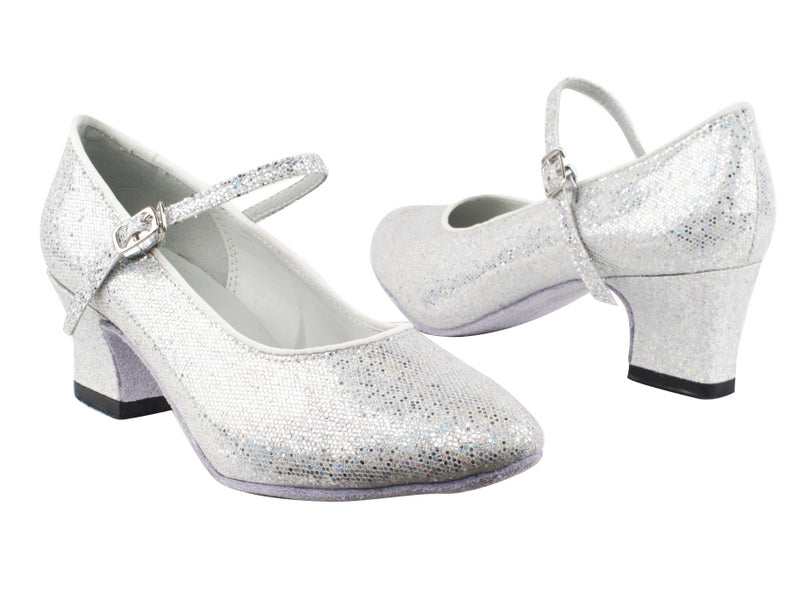 1682_3008 107 Silver Scale with 2" Thick Cuban Heel in the photo