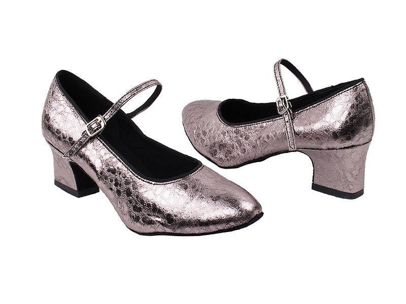 1682_3008 208 Ultra Grey with 2" Thick Cuban heel in the photo