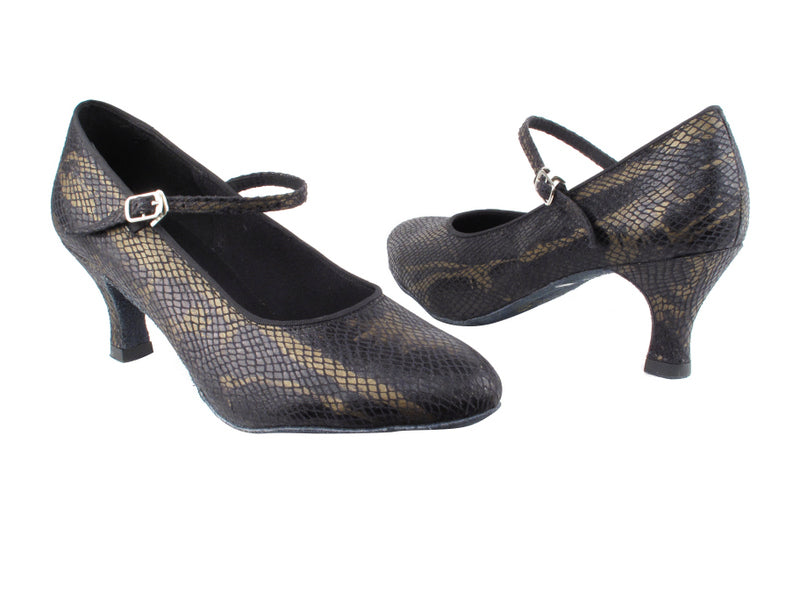 1682_3008 85 Black Snake with 2.5" Heel in the photo