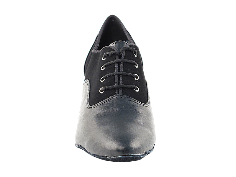 1688 Black Nubuck & Black Leather with 2.5" low heel in the photo