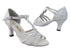 1692 Silver Stardust_White Mesh with 2.5" Low Heel (2899) in the photo