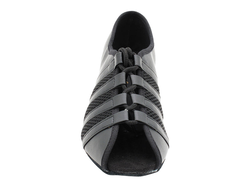 1725 Black Leather with 1.5" Medium heel in the photo