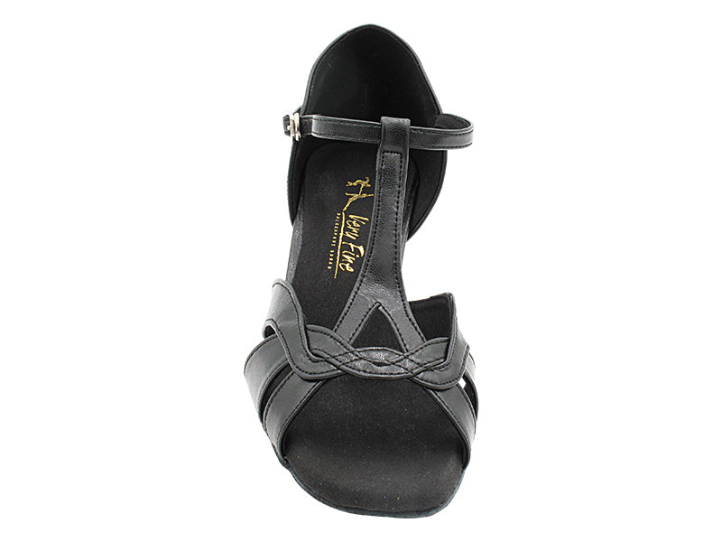 1779 Black Leather with 2.5" Heel (2899) in the photo
