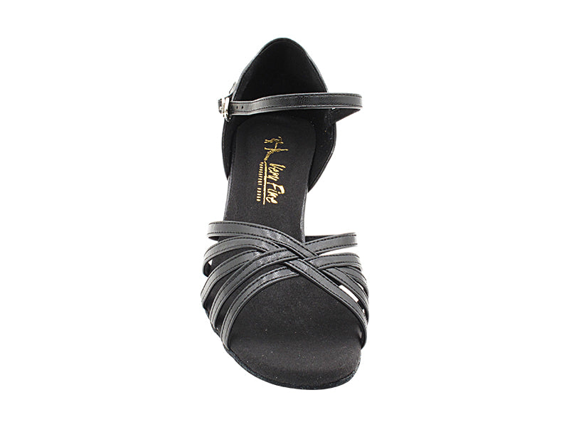 1785 Black Leather with 2.5" Heel (2899) in the photo