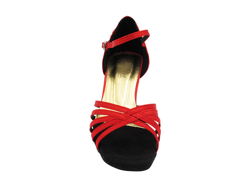 1785 Red Satin with 2.5" Heel (2899) in the photo