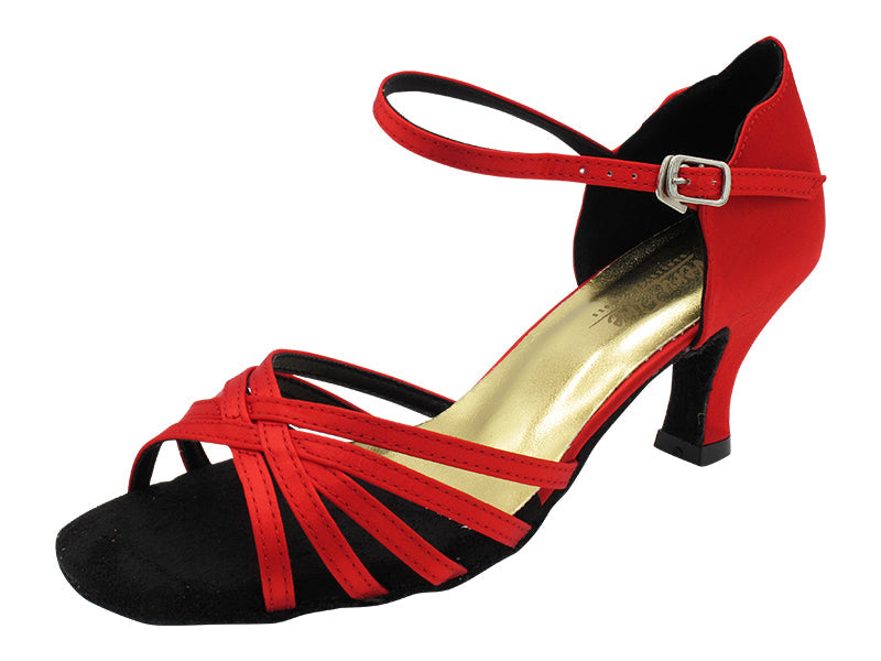 1785 Red Satin with 2.5" Heel (2899) in the photo