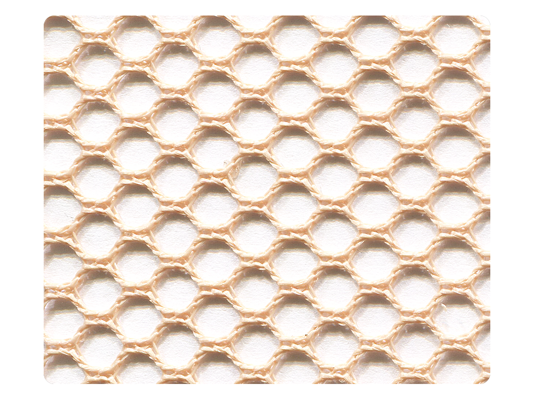 178 Brown Mesh Fabric Swatch