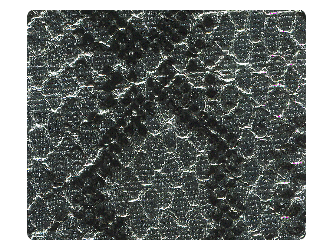 181 Silver Snake PU Fabric Swatch
