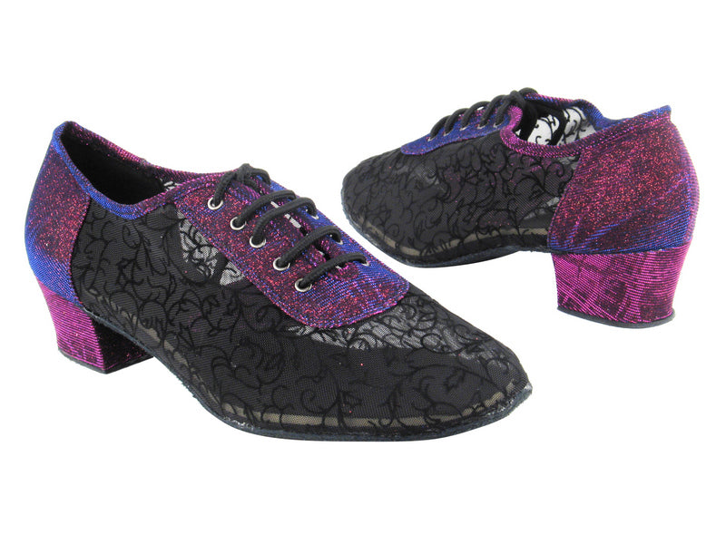 2002 155 Purple Illustion_46 Mesh with 1.5" Heel in the photo