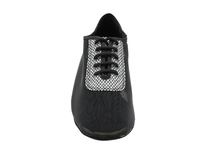 2002 Black Sparklenet & Black Mesh with 1.5" Heel (2001) in the photo