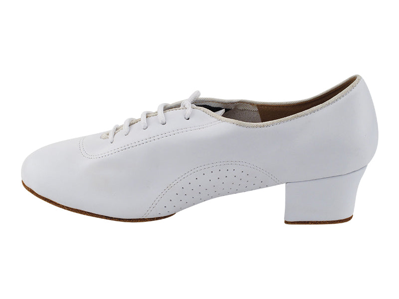 2003LEDSS-Split White Leather with 1.5" Heel (2001) in the photo