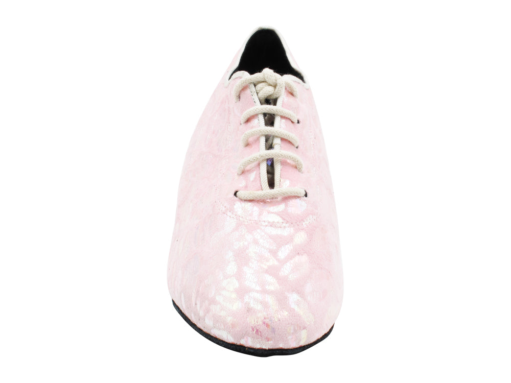 2003LEDSS-Split Pink Iridescent Seashells with 1.5" Heel (2001) in the photo