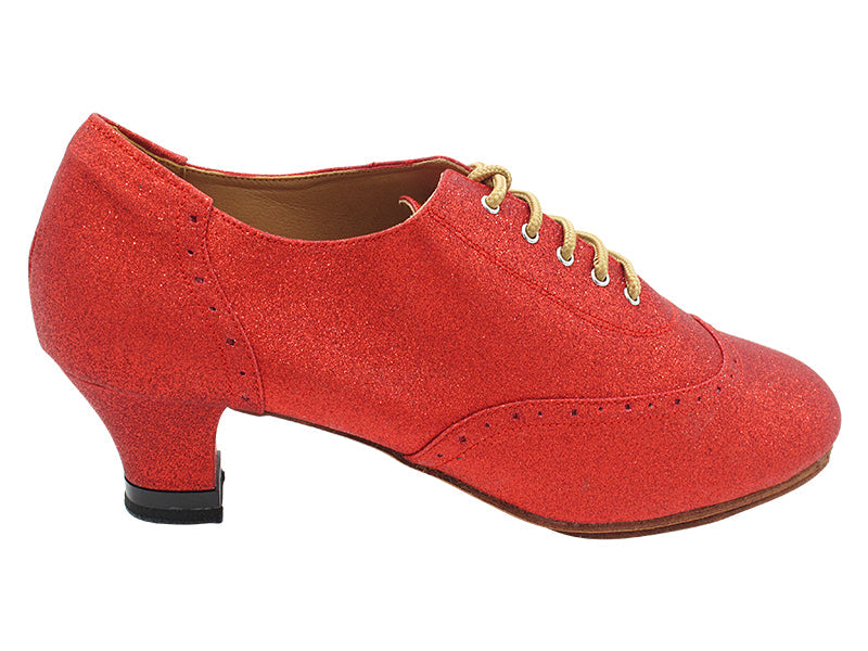 2008DB 07 Red Stardust with 1.5" Medium Heel (3G09) in the photo
