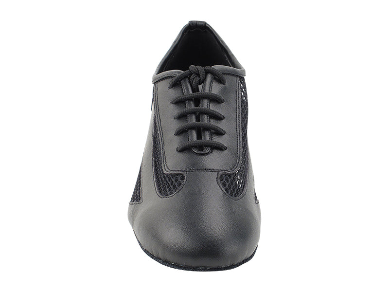 2009 Black Leather with 1.5" Medium Heel in the photo