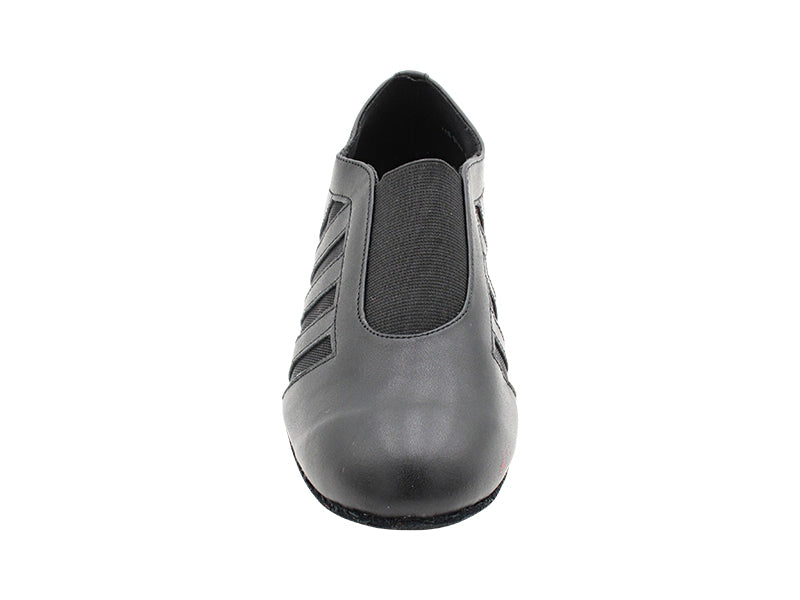 2010 Black Leather & Black Mesh with 1.5" Medium heel in the photo