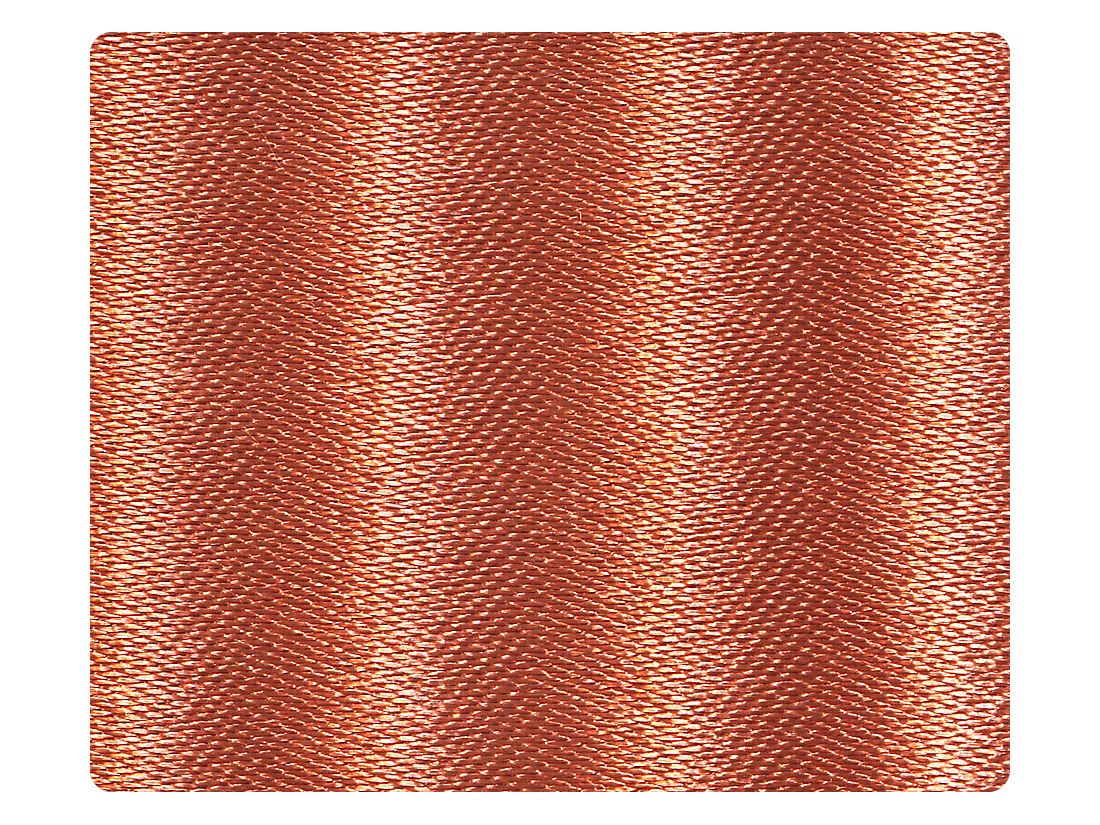 212 Dark Tan Satin Fabric Swatch