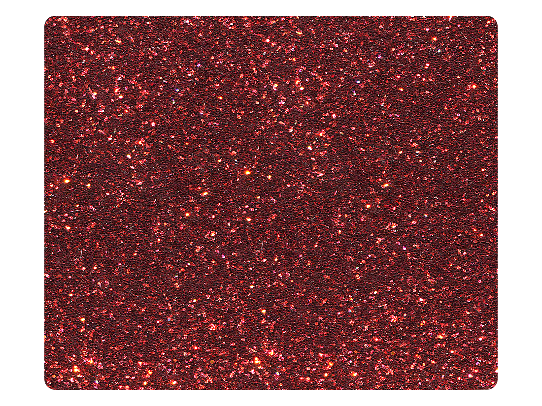 21 Red Stardust Fabric Swatch
