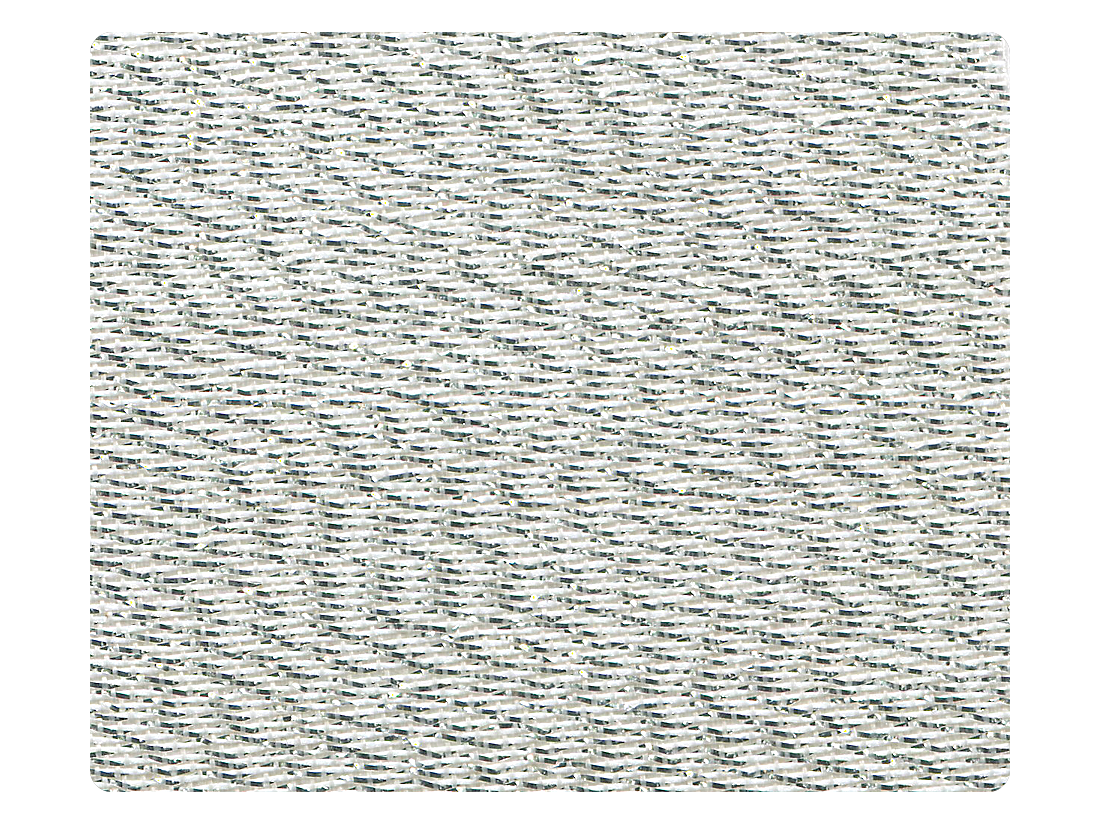 22 Silver Glitter Satin Fabric Swatch