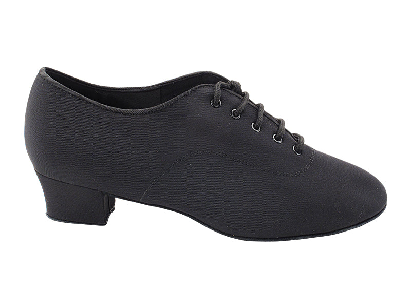 2301 Black Spandex with 1.5" Latin Heel in the photo