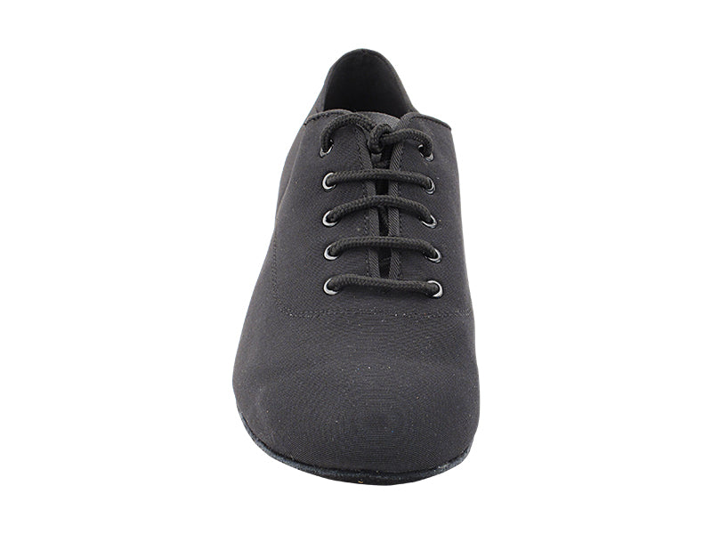 2301 Black Spandex with 1.5" Latin Heel in the photo