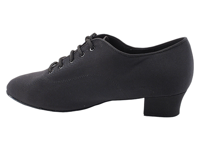 2301 Black Spandex with 1.5" Latin Heel in the photo