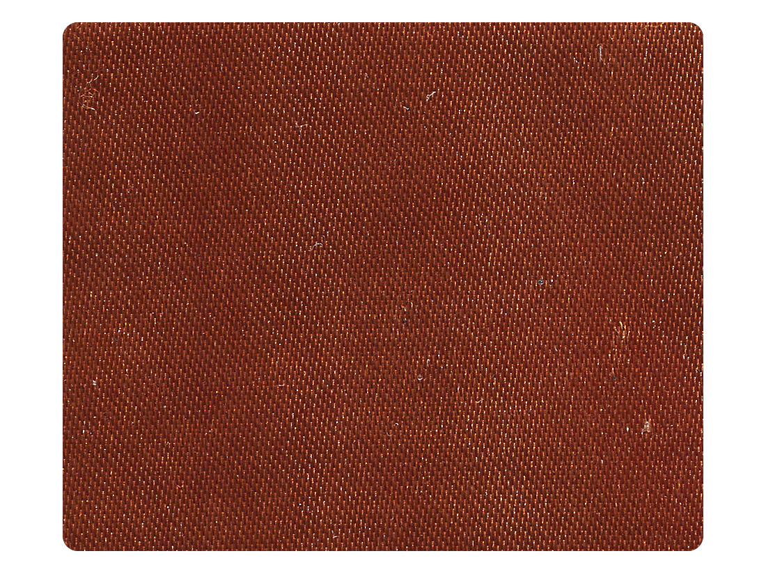 236 Dark Tan Satin Fabric Swatch